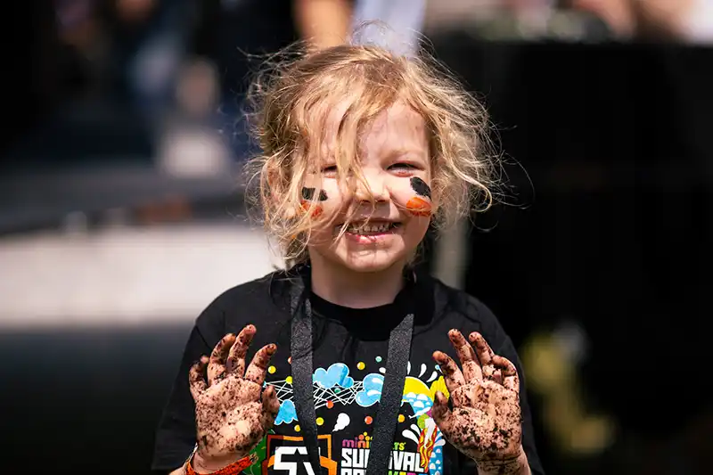 survival race kids krasnal