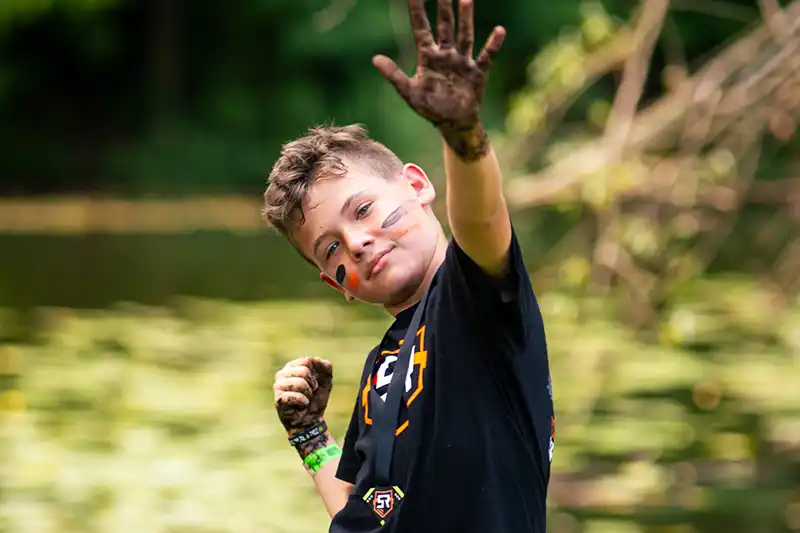 survival race kids ninja